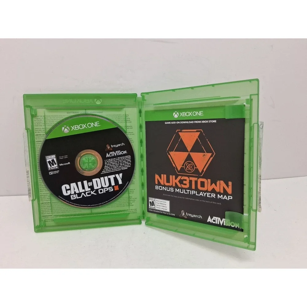 Call of Duty Black Ops III Xbox One Activision Treyarch Shooter Video Game CIB